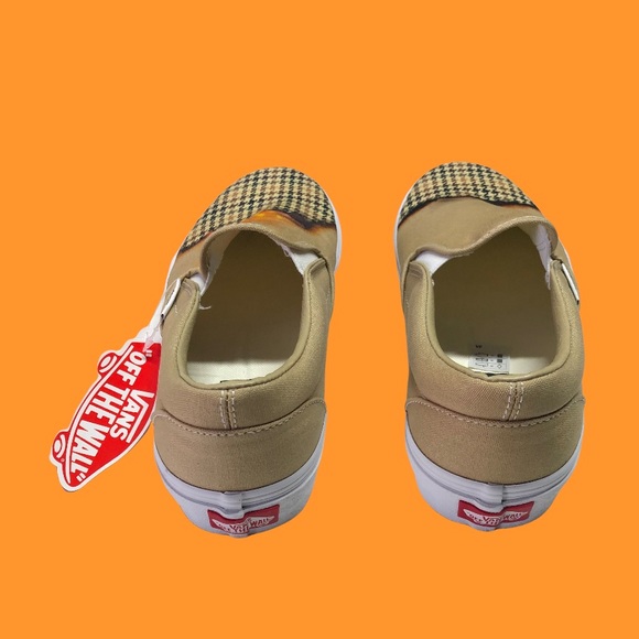 Vans Classic Slip Ons Burn Khaki - Picture 3 of 4